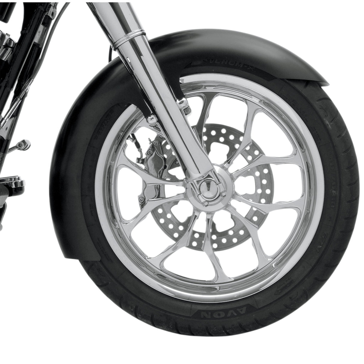 Klock Werks Tire Hugger Fender - KWF-01-0103 For Harley Touring 1983-2013