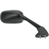 EMGO 0640-0175 20-80531 OEM-Style Replacement Mirror Mirror - Side View - Rectangle - Black - Right