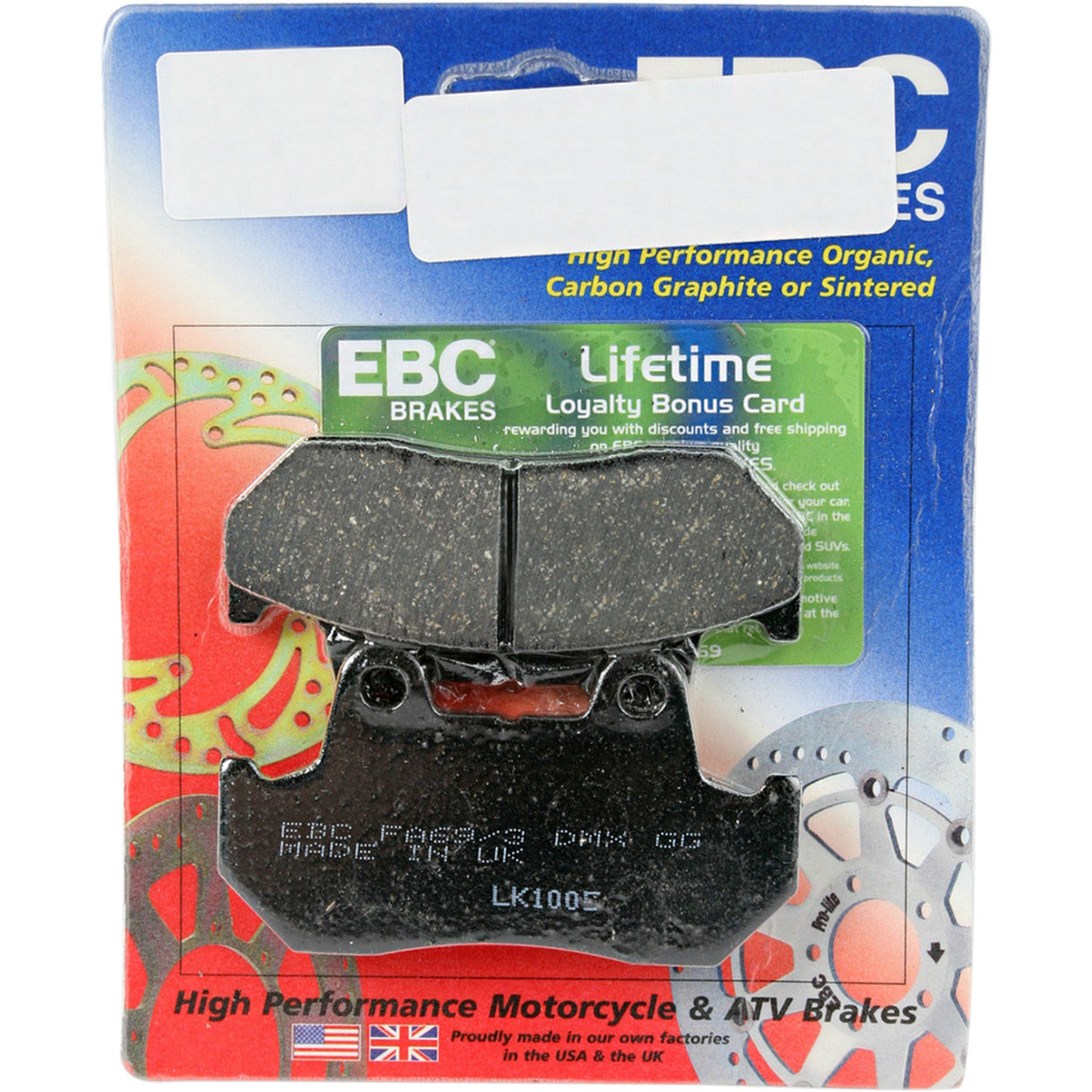 Ebc Brake Pad - FA69/3 Honda Motorcycles 1983-2000