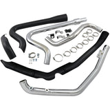 Cobra True Dual 2-Into-2 Header System - 6257RB For Harley Touring 2017-2022