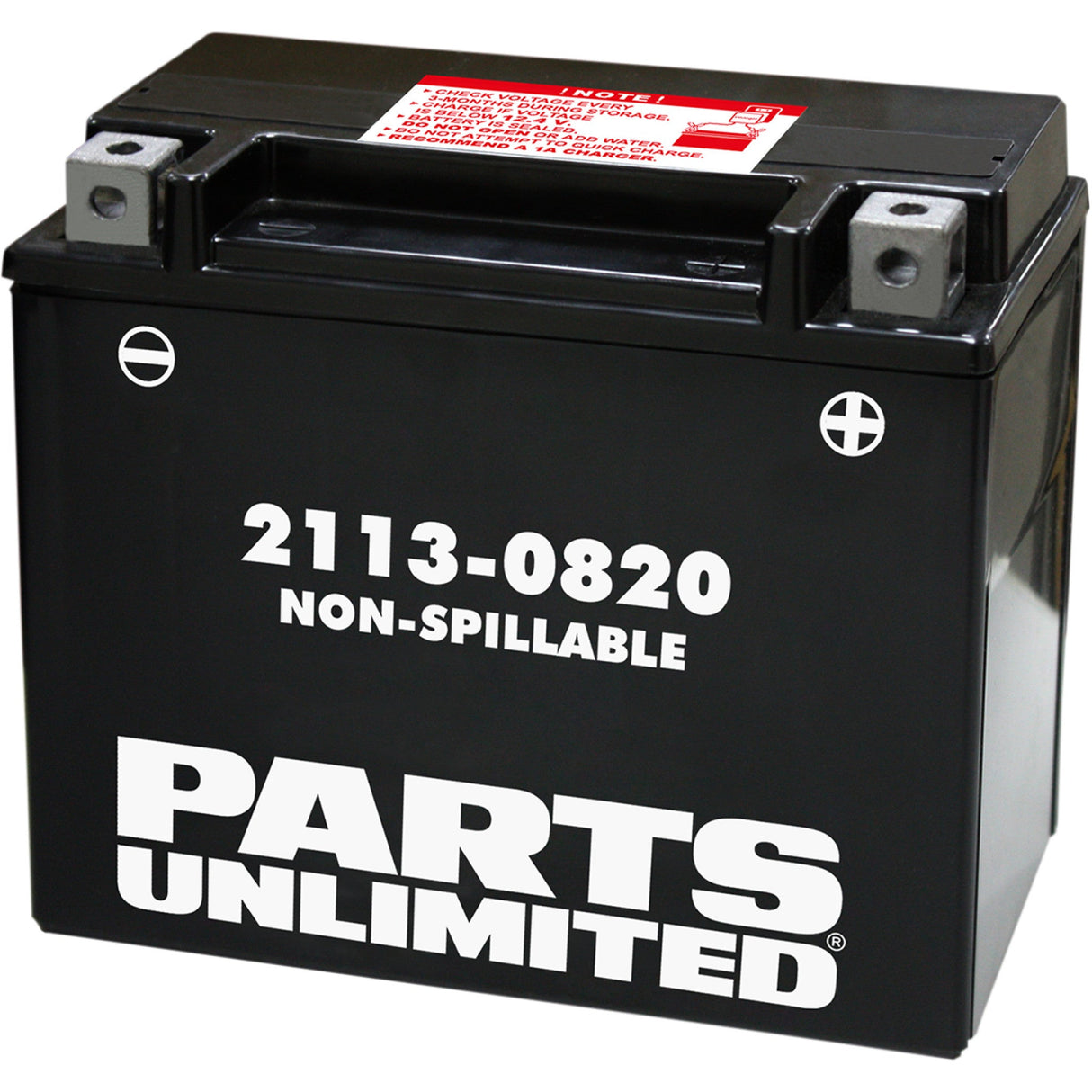 Parts Unlimited Battery - 2113-0820 For Harley Softail 2000-2023 | Indian 2014-2022
