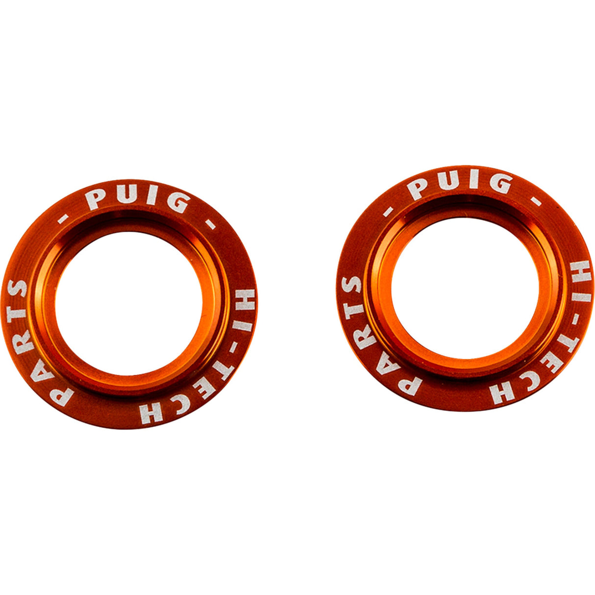 PUIG HI-TECH PARTS 0214-3268 20271T Axle Slider Rings orange - set
