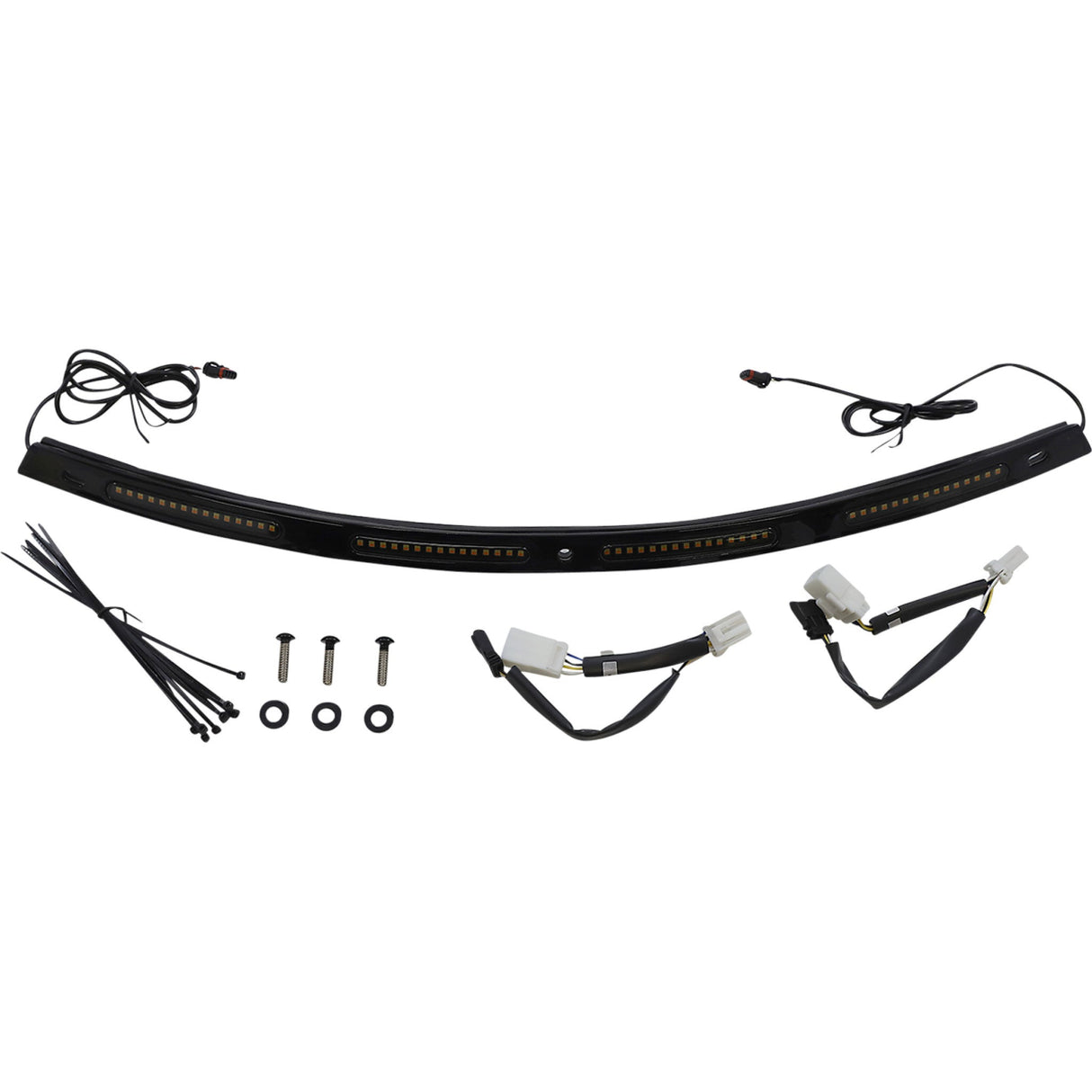 Custom Dynamics Windshield Trim - CD-WT2-01-B For Harley Touring 2006-2013