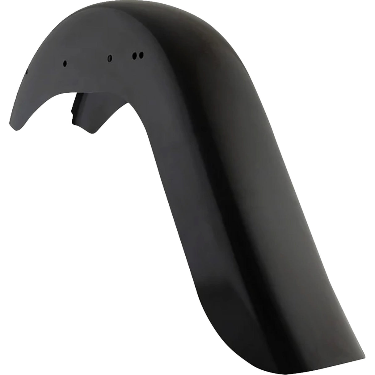Klock Werks Benchmark Rear Fender Vicla Smooth 9" Extended Rear Black - KWF-02-0310 For Harley Softail 1999-2017