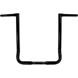 LA Choppers 1-1/4" Twin Peaks Touring Handlebar 18" Black - LA-7361-18B For Harley Touring 1996-2022