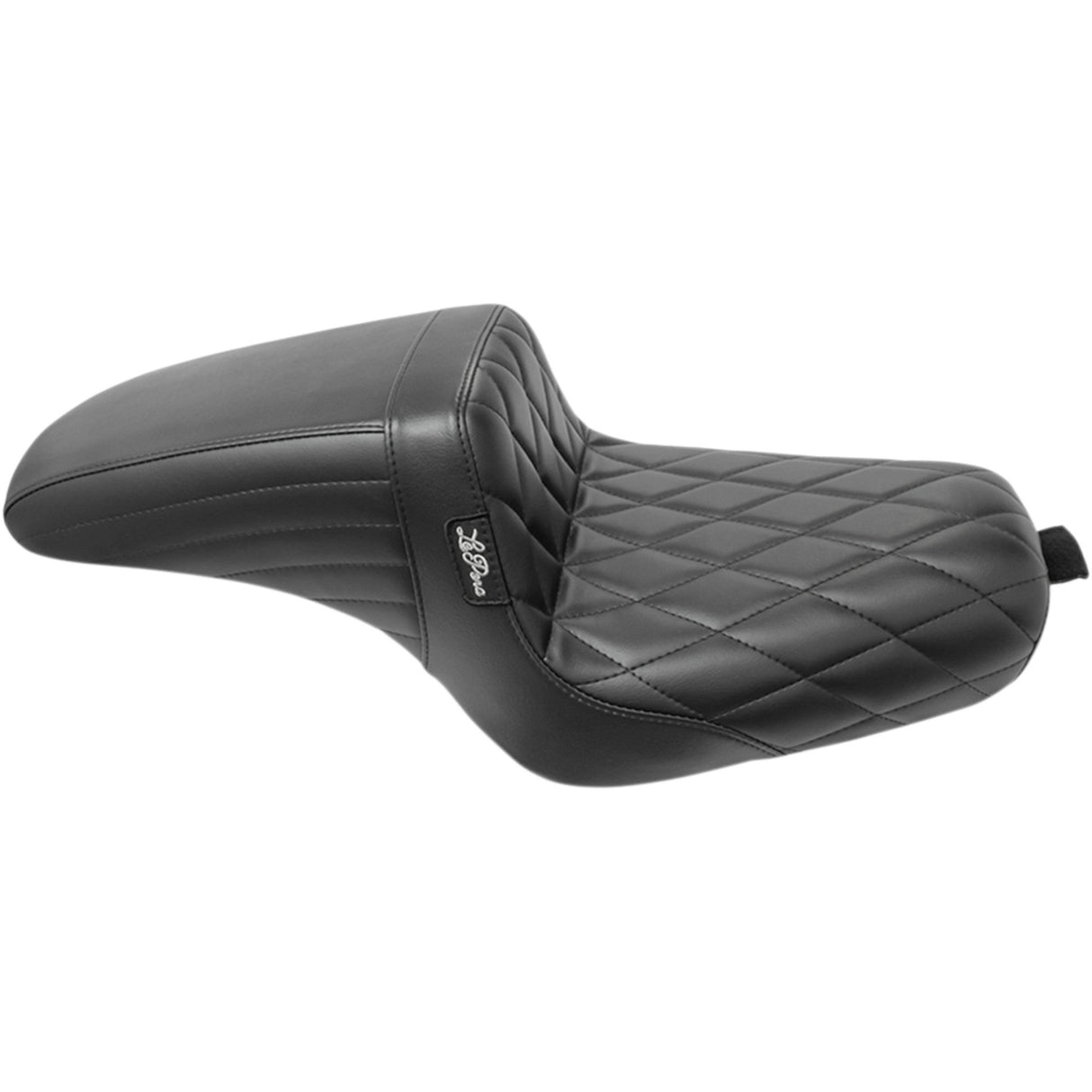LePera Kickflip Seat — Diamond Black - LK-596DM For Harley Sportster 2010-2022