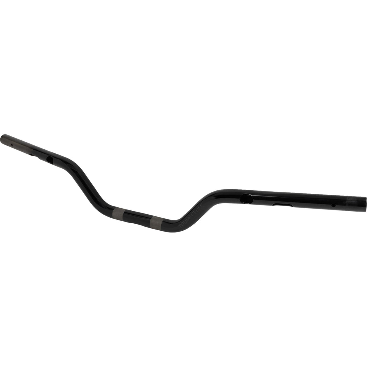 Todd's Cycle Moto 2.0 Handlebar Mid Gloss Black - TD-104-03B For Harley Touring 2023-2026