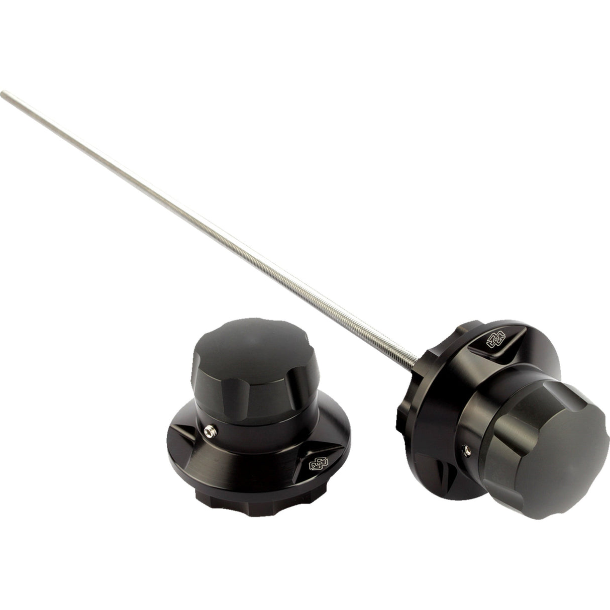 GILLES TOOLING 1231-1493 GTA-R-Y02-B Axle Protector rear  - black - yamaha