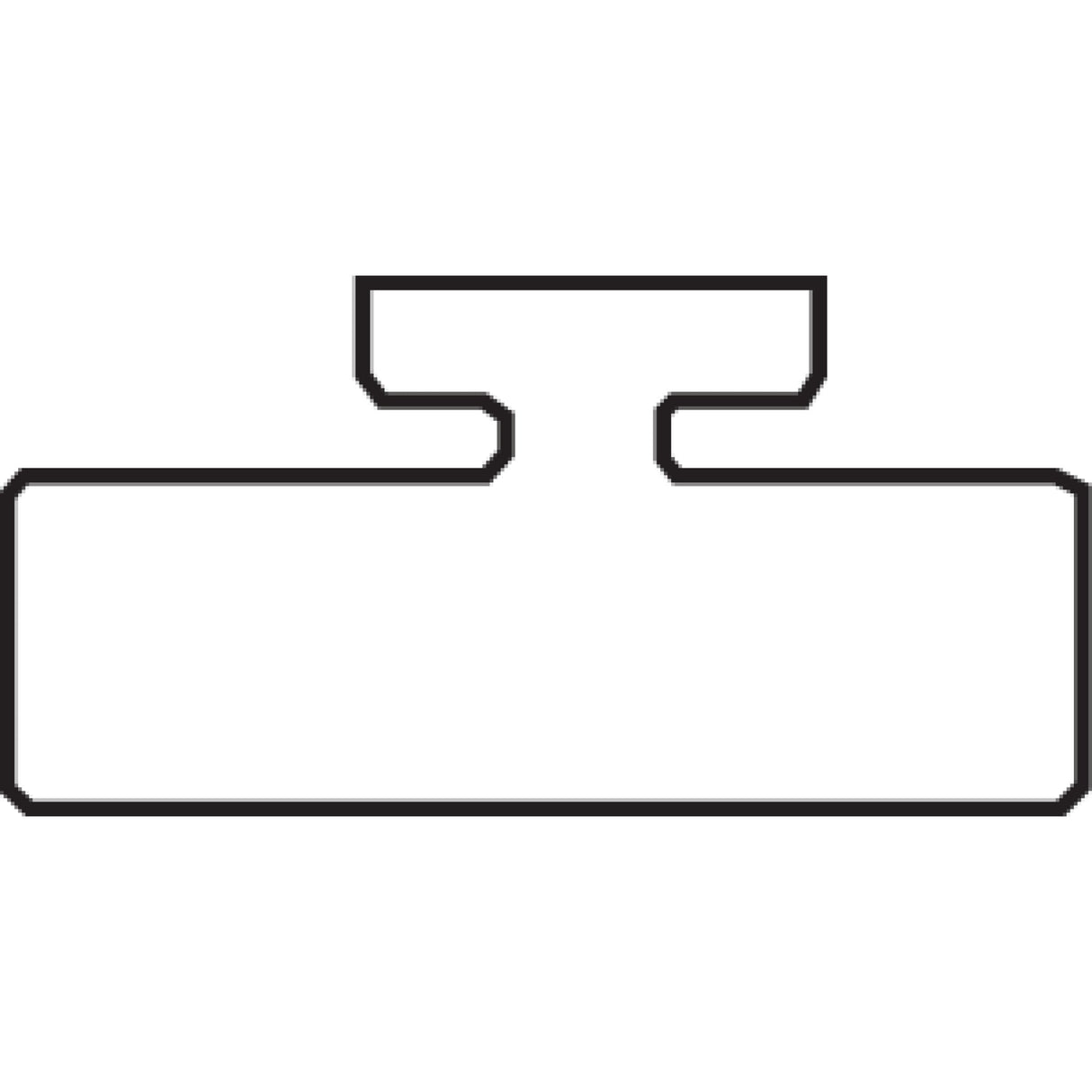GARLAND 50-2 14-4775-2-01-01 Replacement Slide black  - uhmw - profile 14 - length 47.75" - kawasaki