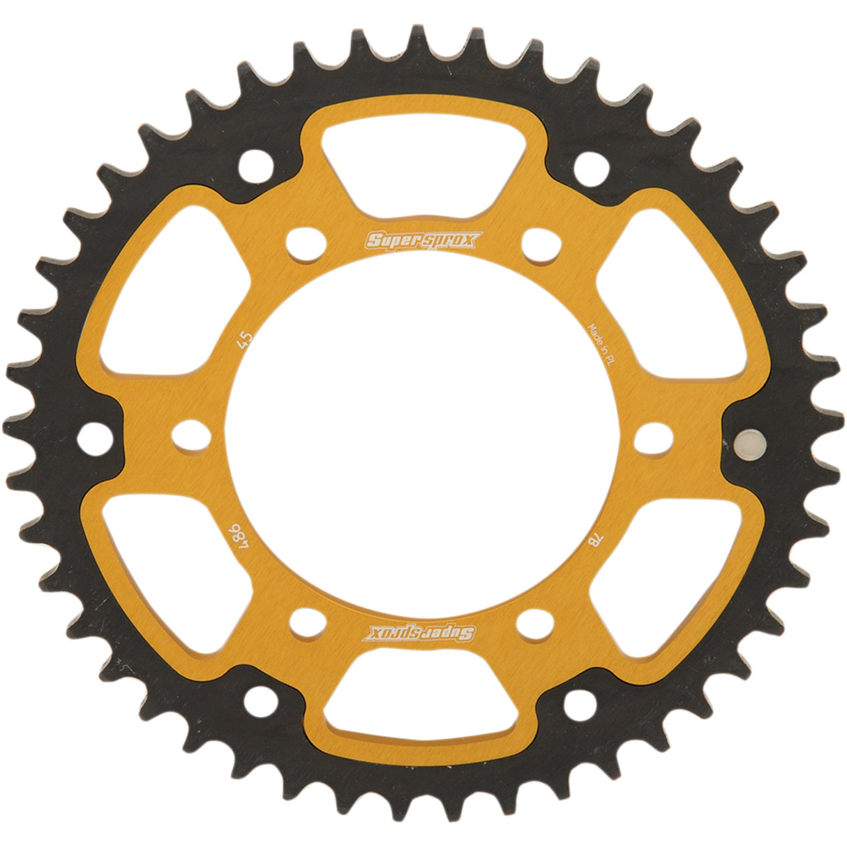 Supersprox Sprocket - RST-486-45-GLD Yamaha Motorcycles 1998-2021