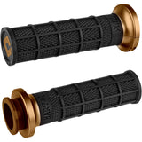 ODI Hart-Luck Signature V-Twin Lock-On™ Grips Black Bronze - V31ITW-BZ-Z For Indian 2018-2024