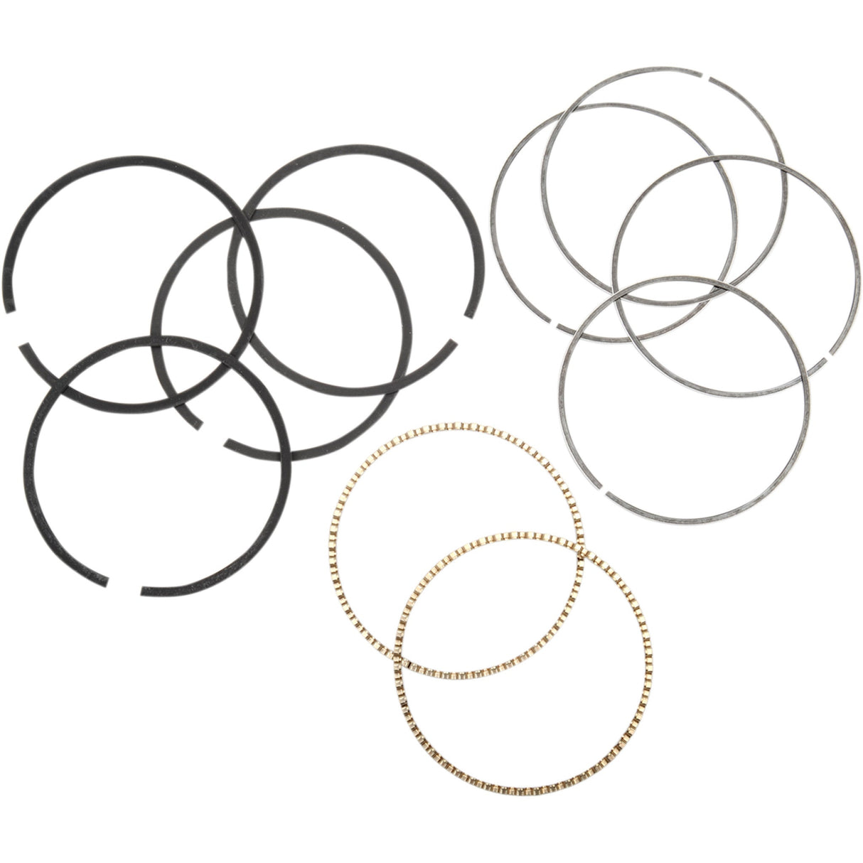 S&S CYCLE 941301 94-1301X Replacement Ring Set for S&S Pistons - Replacement Piston Rings - 4.0" - +.010