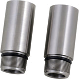 Cycle Visions Fork Tube Extensions 39 Mm Extends +3" Chrome - CV7137 For Harley 1987-2007