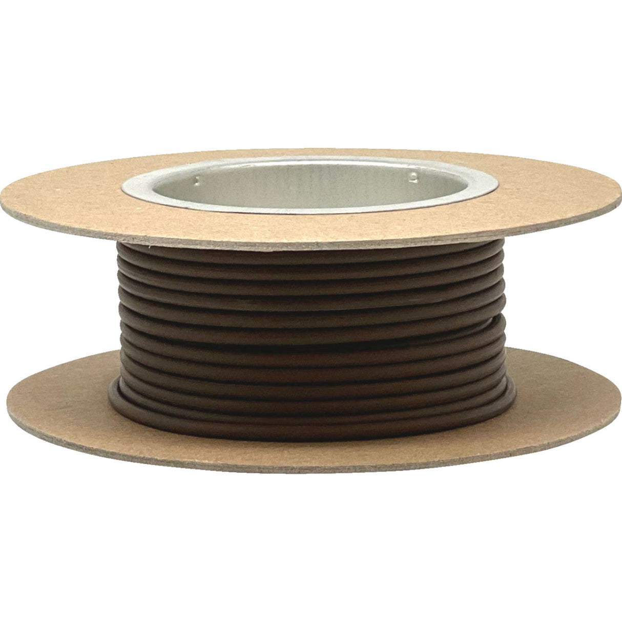 NAMZ 2120-1286 NGWR-112 Bare-Copper GXL Hook-Up Wire 25' GXL Wire Spool - 12 Gauge - Brown