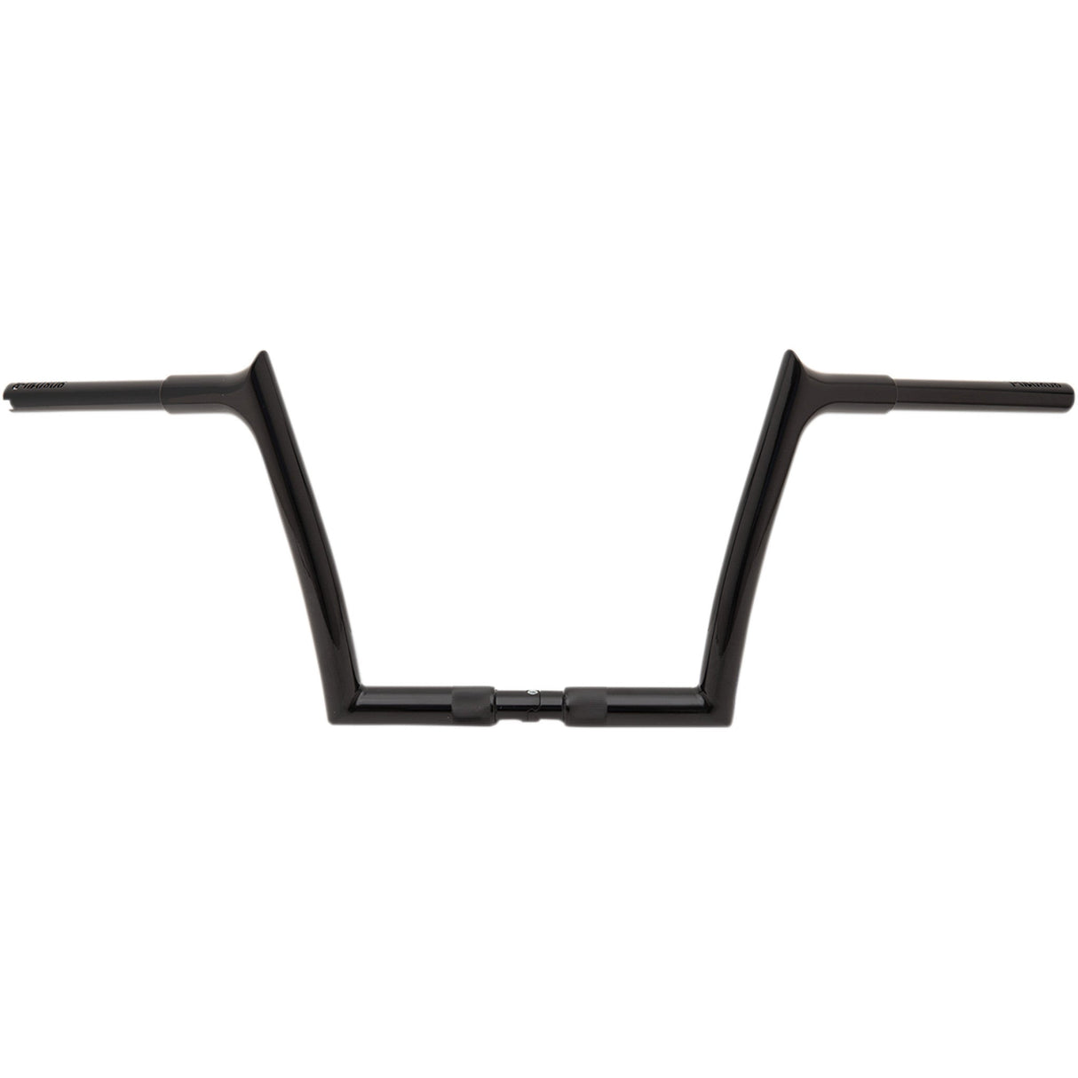 FAT Baggers INC. 1-1/4" EZ Install Pointed Top Handlebar 10" Black - 908010-B For Harley Motorcycles 2007-2025