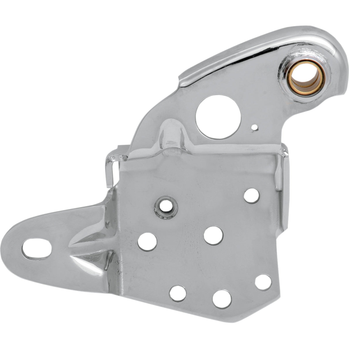 Drag Specialties Heavy Duty Shifter Lever Bracket Chrome For Harley Softail 1986-1999