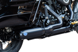2-into-1 Qualifier Exhaust System - Race Only - Guardian Black - 1800-2688
