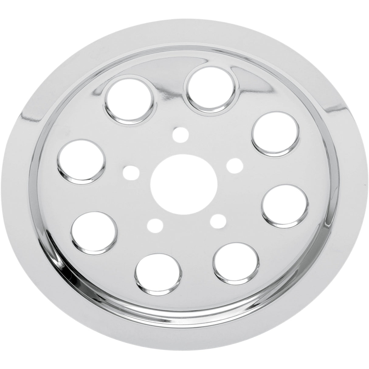 DRAG SPECIALTIES 1201-0519 Chrome Outer Rear Pulley Insert Rear Pulley Insert - '91-'03 XL