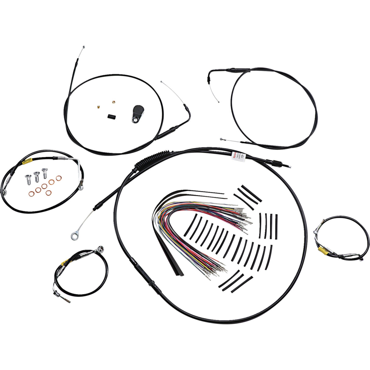 Burly Brand Complete Cable Kit - B30-1291 For Harley Electra Glide 2000-2006