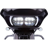 Ciro Fang® Headlight Bezels Chrome - 45250 For Harley Road Glide 1998-2026