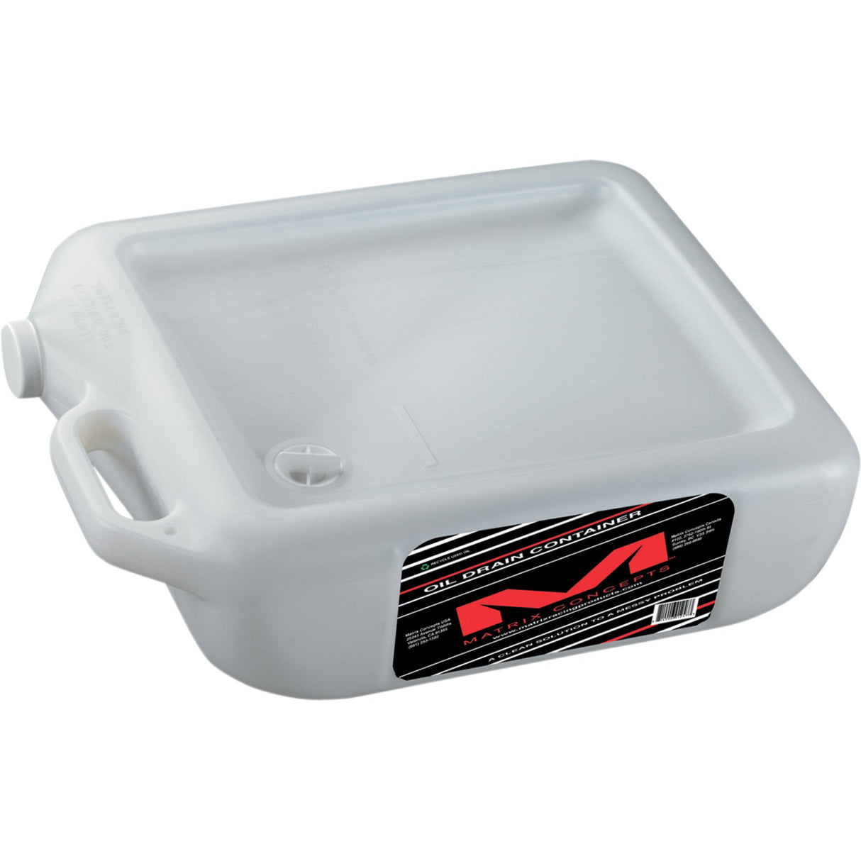 MATRIX CONCEPTS,LLC 0712-0360 M28 100 Oil Drain Pan 6 quart