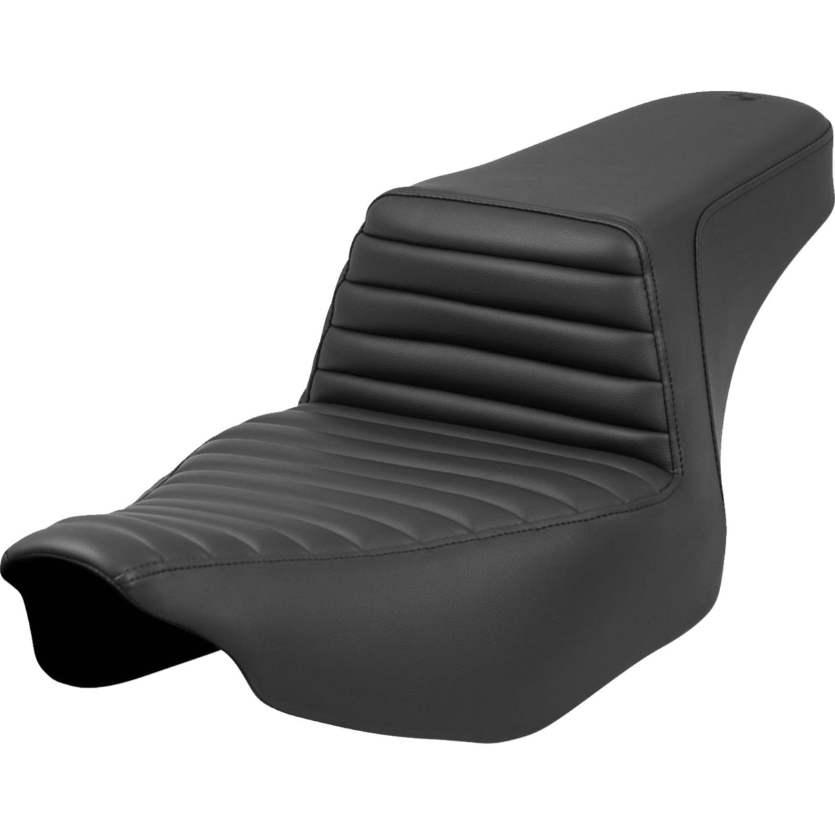 Saddlemen Step-Up Seat Tuck-N'-Roll Black - 823-07-171 For Harley Touring 2023-2026