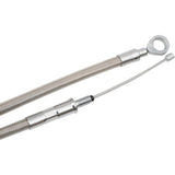 DRAG SPECIALTIES 0652-1482 High-Efficiency Braided Stainless Steel Clutch Cable