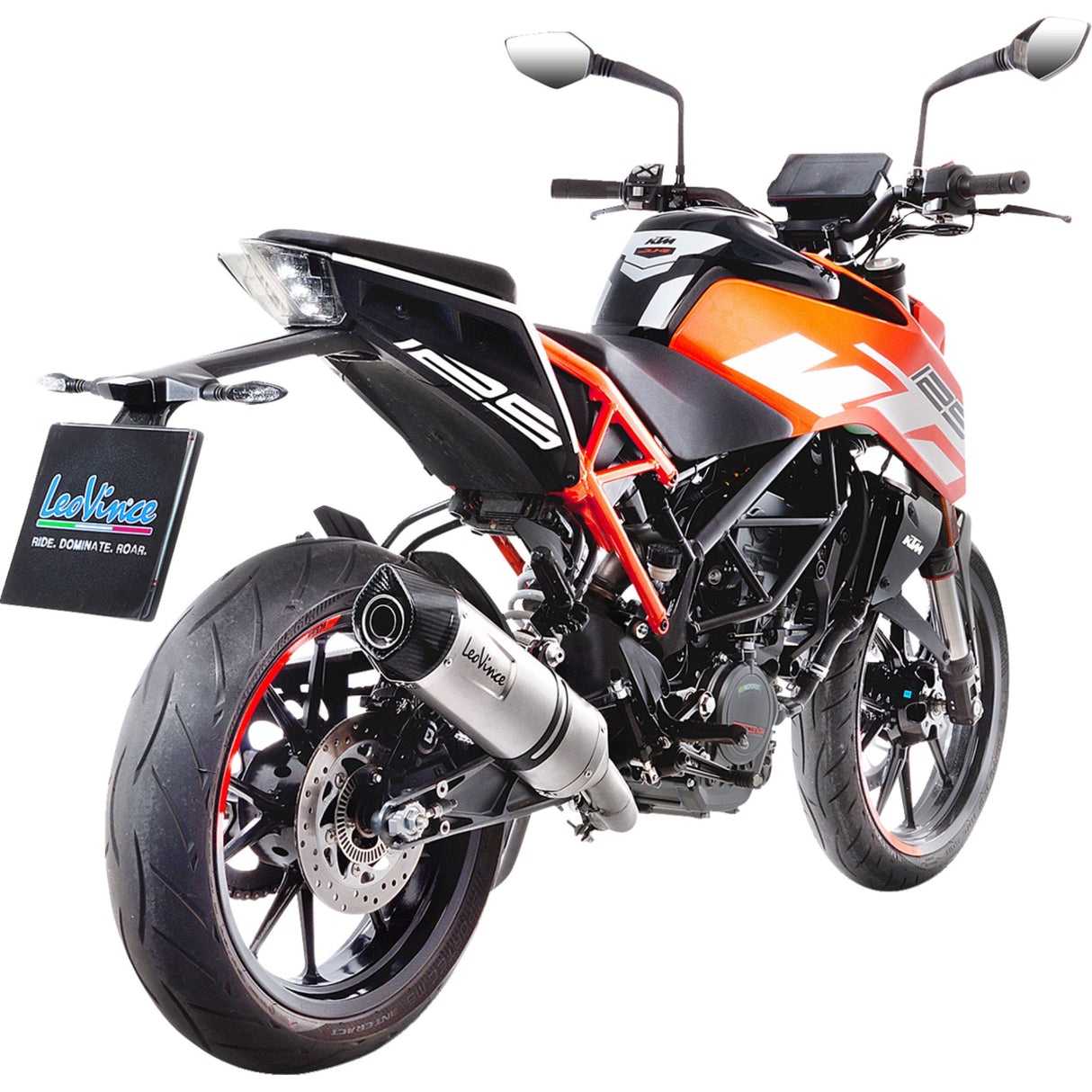Leovince LV One Evo Muffler - 14185EU KTM 125 Duke / 390 Duke / 125 / 390 2017-2020