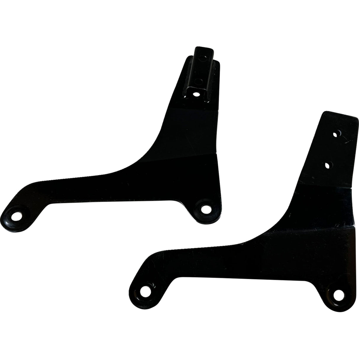 DRAG SPECIALTIES 1504-0130 Sissy Bar Side Plates Side Plates - Black