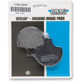 DRAG SPECIALTIES 1720-0204 Organic Harley/Buell Brake Pads Organic Brake Pads - Harley-Davidson