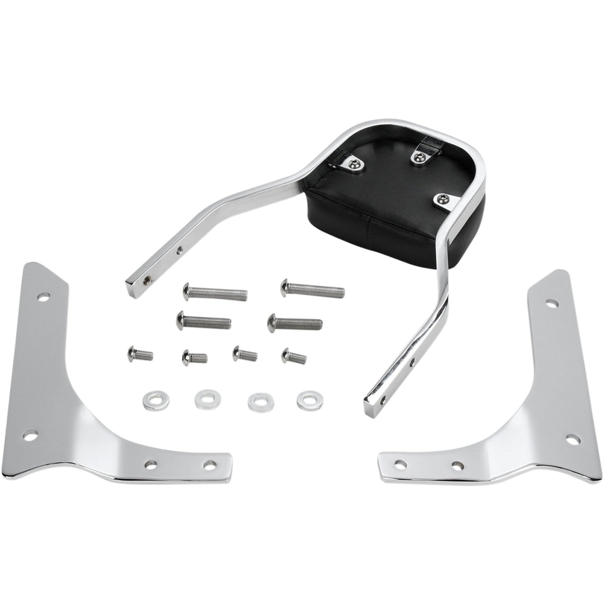 COBRA 1501-0001 02-4618 Square Sissy Bar Kit — Mini Sissy Bar - Mini - 750 Aero