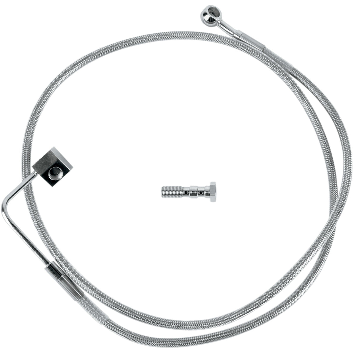 Drag Specialties Brake Line - 1204-2743 For Harley Softail 1987-1999 ...