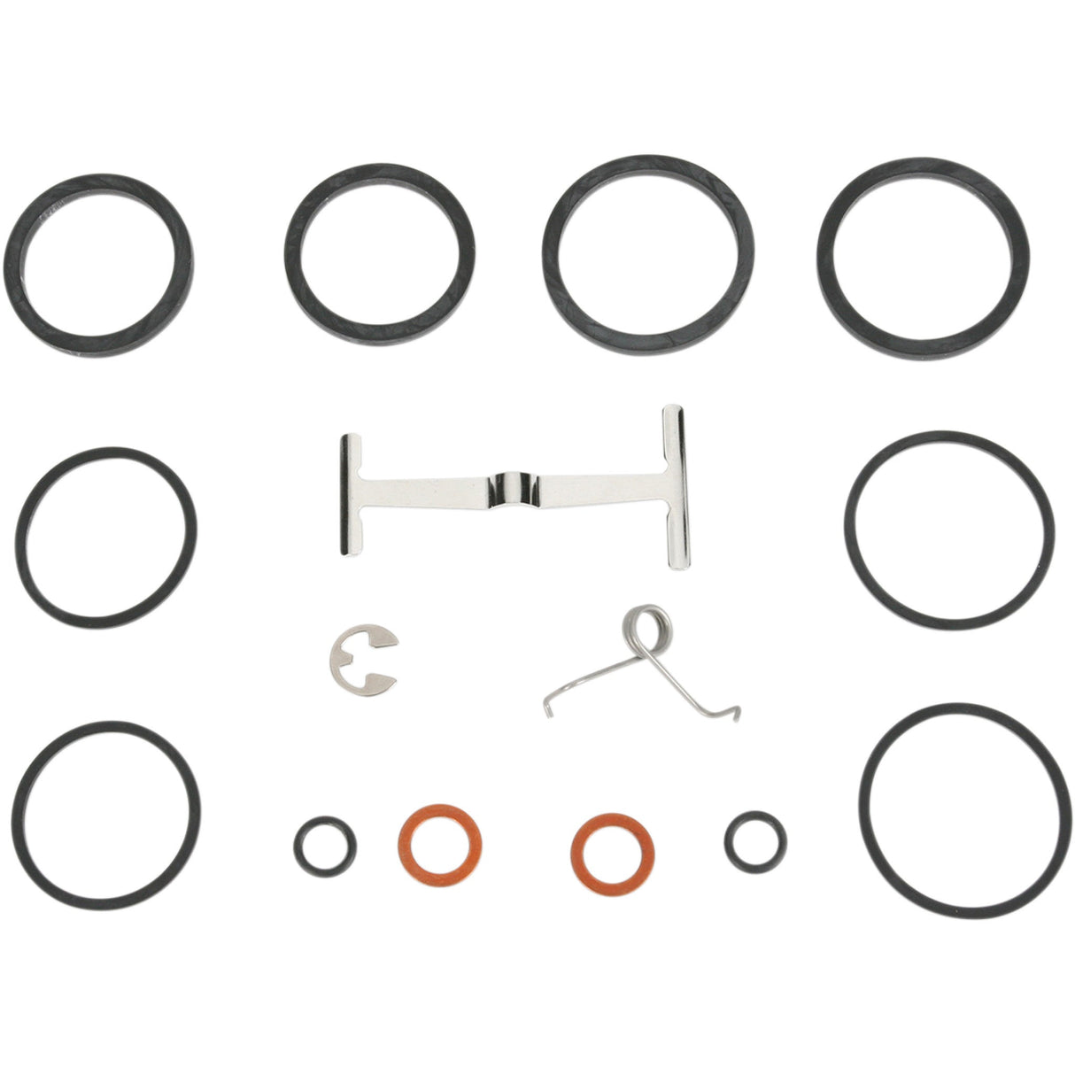 HAWG HALTERS 1702-0001 HHI-501-002 4-Piston Brake Caliper Rebuild Kit 4-Piston Caliper Rebuild Kit - Standard Bore