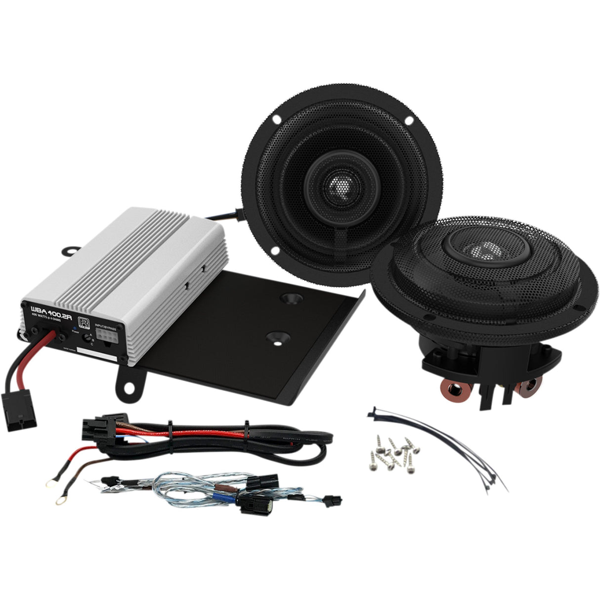 Wild Boar Audio 400 W Amplifier Speaker Kit - WBASG KIT.2R For Harley Touring 2014-2024