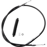 Drag Specialties High-Efficiency Black Vinyl Clutch Cable 57-1/4" For Harley Sportster 1996-2003