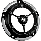 RSD Clarity Derby Cover Contrast Cut™ - 0177-2007-BM For Harley Motorcycles 1999-2016