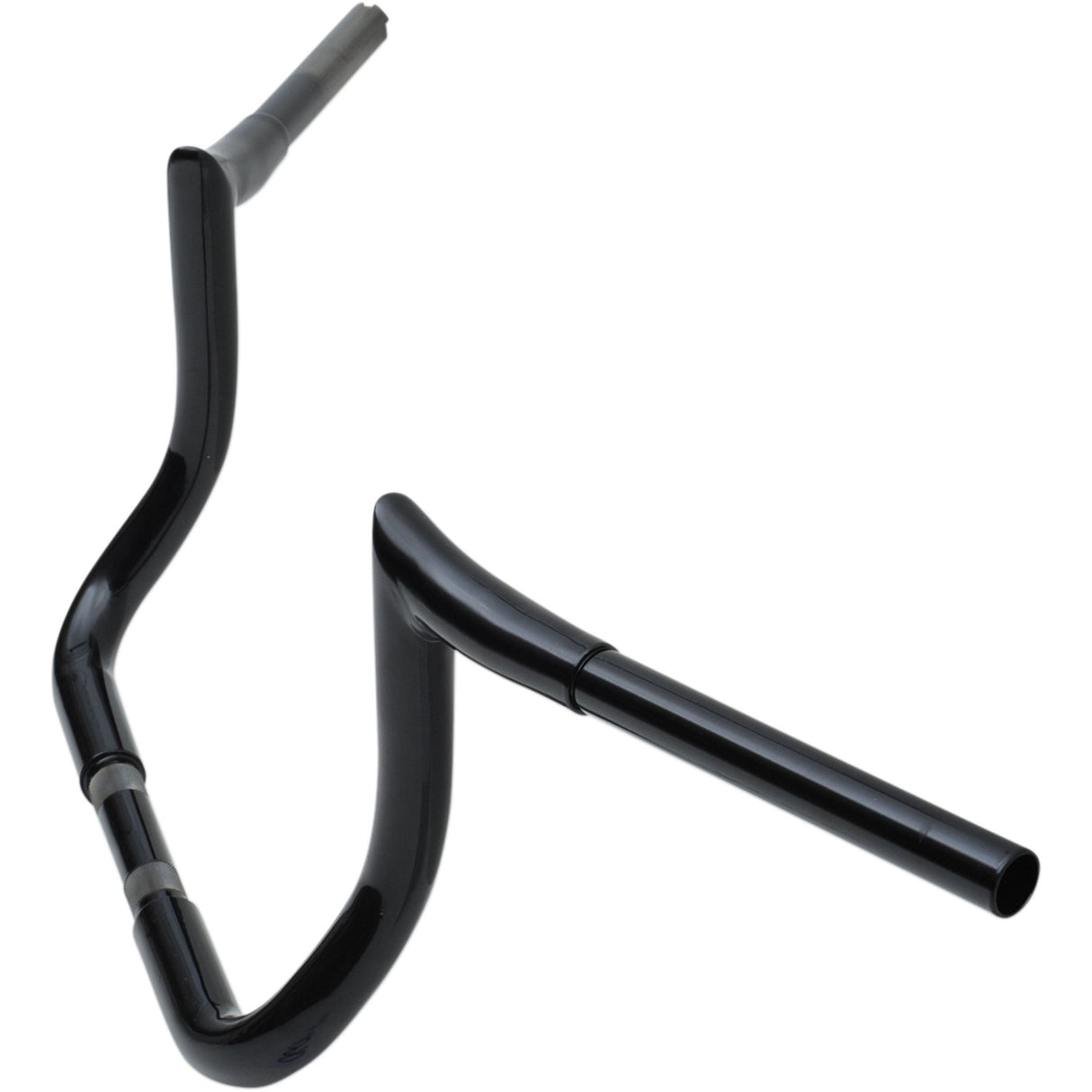 LA Choppers 1-1/4" Prime Ape Bagger Handlebar 10" Black - LA-7352-10B For Harley Touring 1999-2022