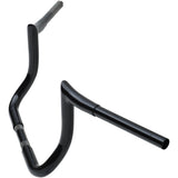 LA Choppers 1-1/4" Prime Ape Bagger Handlebar 10" Black - LA-7352-10B For Harley Touring 1999-2022