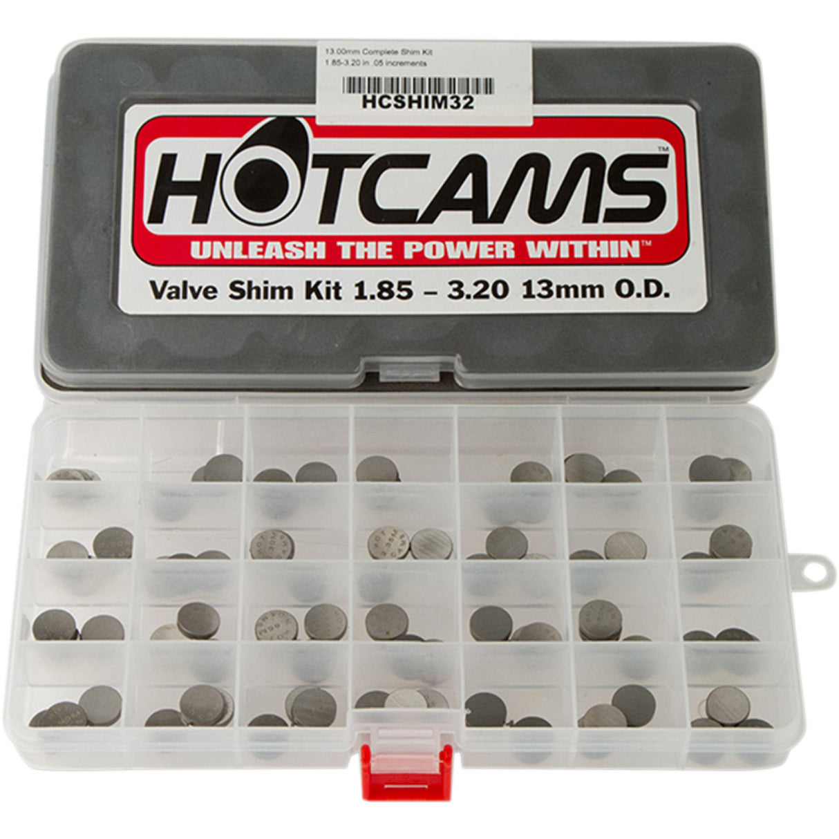 HOT CAMS 0925-0766 HCSHIM32 Complete Valve Shim Kit Valve Shim Kit - 13.00 mm O.D. - Kawasaki