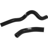 Samco Sport Radiator Hose Kit — Standard Black - HAR-5-BK For Harley Touring 2017-2022