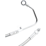 Magnum Shielding Designer Series ABS-Specific Mid Brake Line Kit ABS Polished Stainless - 57011 For Harley Touring 2008-2013