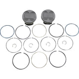 KB PERFORMANCE 0910-6177 KB576LCA.STD Piston Kit 124" - standard - m8