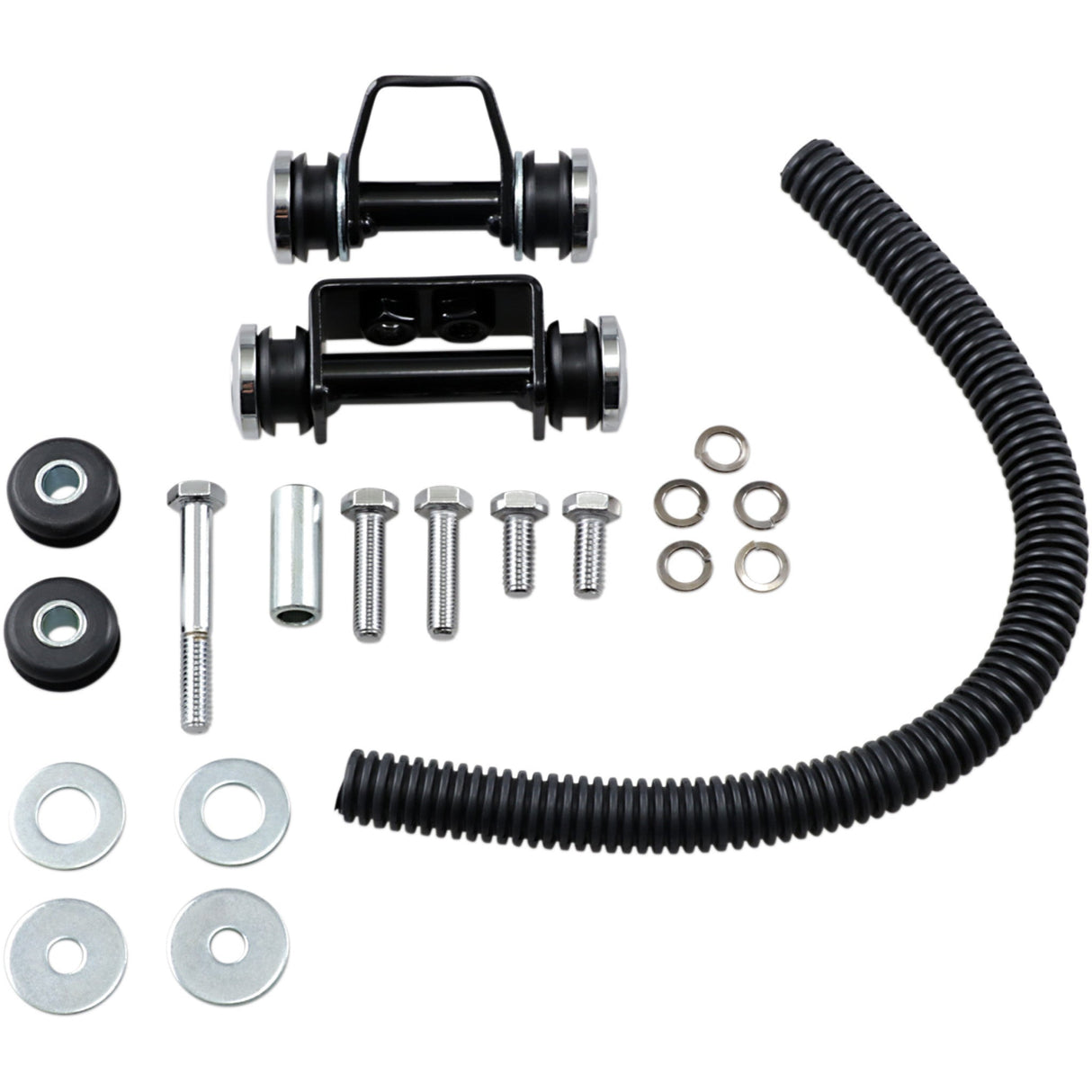 DRAG SPECIALTIES DS-391301 Custom Mounting Kit for Flatside Tanks Custom Mounting Kit