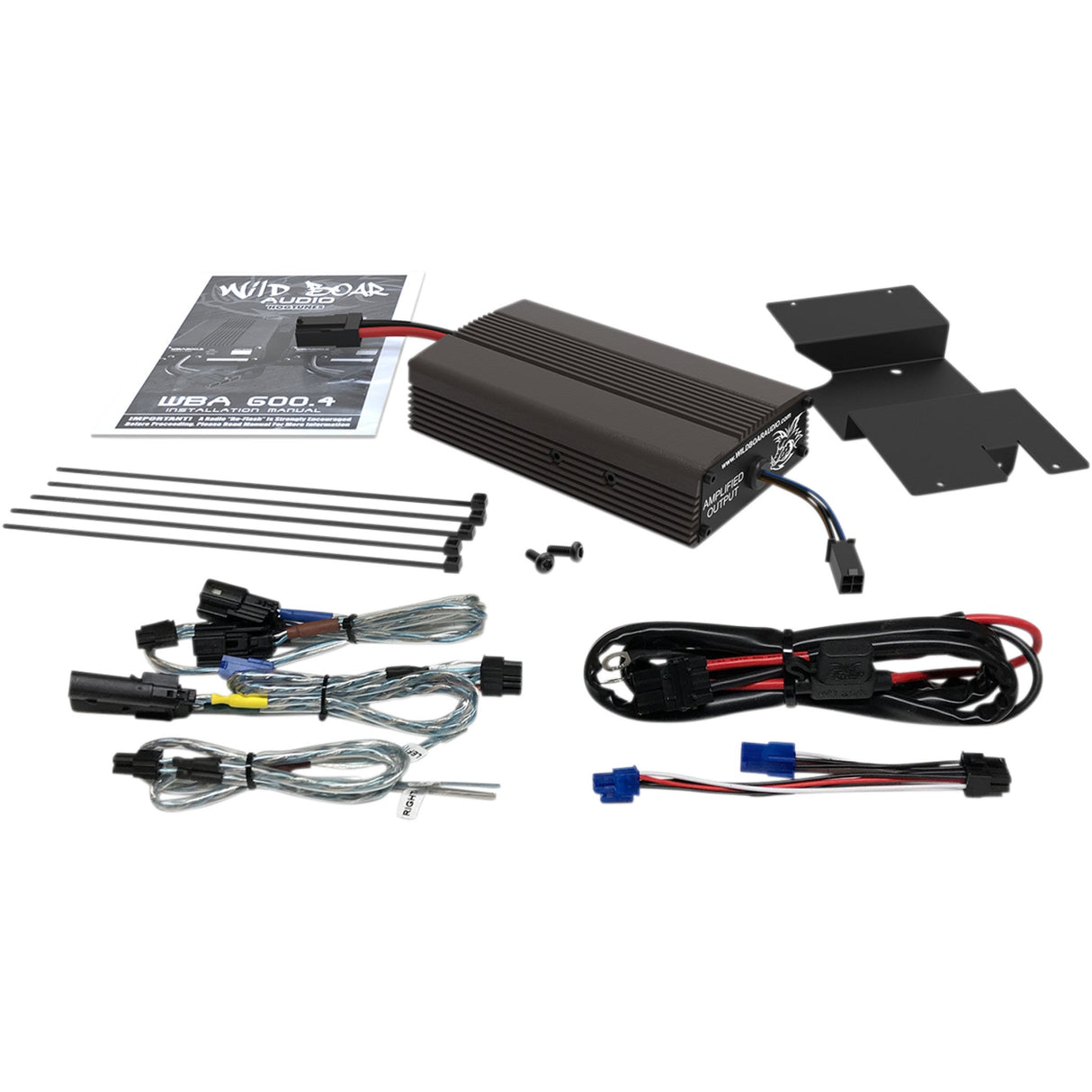 Wild Boar Audio Amplifier Kit - WBA 300.2 For Harley Touring 2014-2024