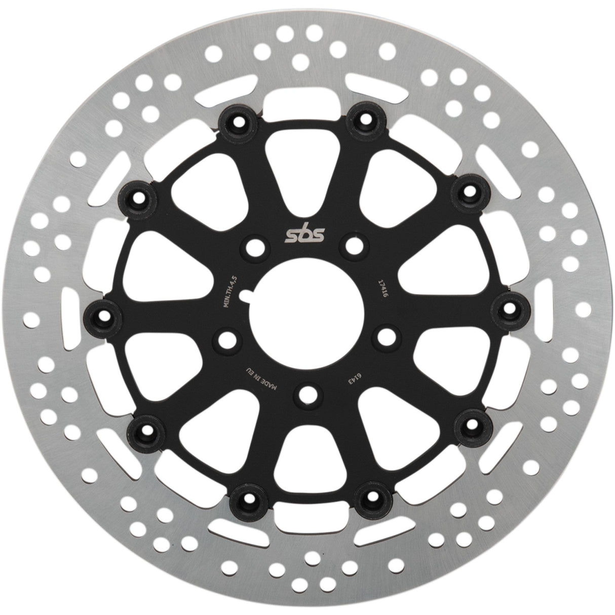 SBS Stainless Steel Brake Rotor Front 11.8" - 6143 For Harley Sportster / Softail 2014-2023
