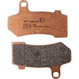 Moto-Master RoadPro Sintered Metal Brake Pads Sintered Series - 412201-PU For Harley Motorcycles 2006-2024