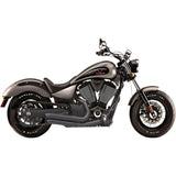 BASSANI XHAUST 1810-1997 6V23DB Pro-Street Exhaust System Pro-Street Exhaust - Black - Turnout