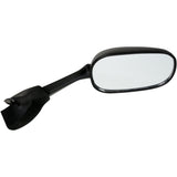 EMGO 0640-0355 20-80571 OEM-Style Replacement Mirror Mirror - Side View - Rectangle - Black - Right