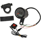DRAG SPECIALTIES Programmable Mini Electronic Speedometer with Odometer/Tripmeter