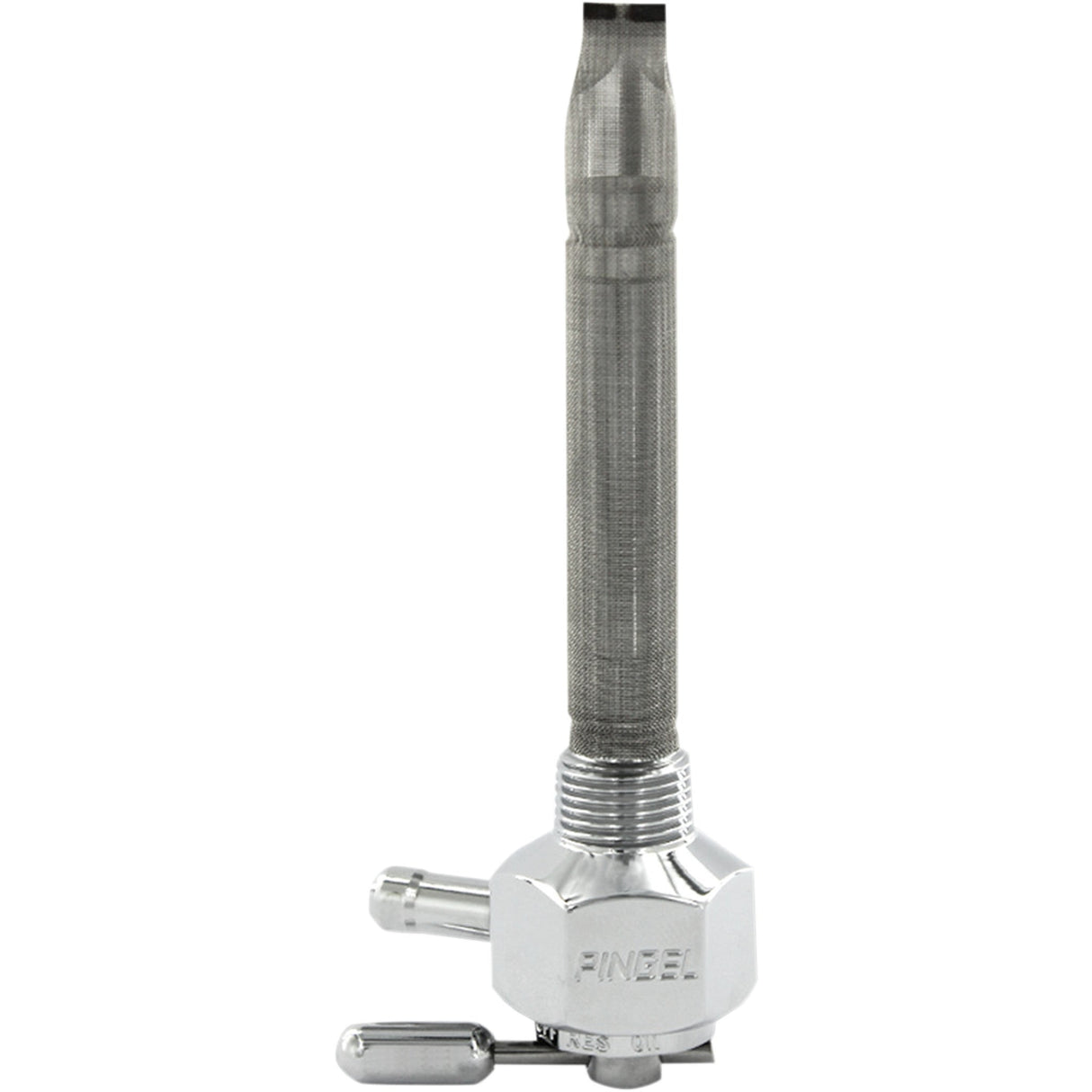 PINGEL DS-390209 1211-CH Power-Flo Fuel Valve - Hex Fuel Valve - Chrome - 3/8" NPT